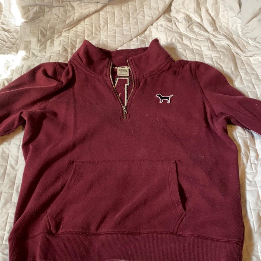 PINK quarter zip